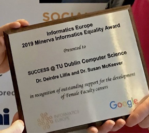 Image for TU Dublin wins European Award for Gender Equality in Technology