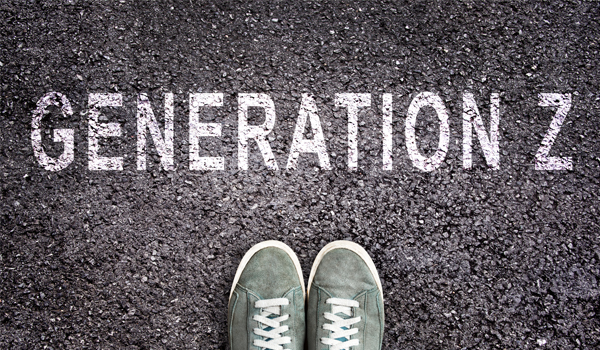 Generation Z text and graphic